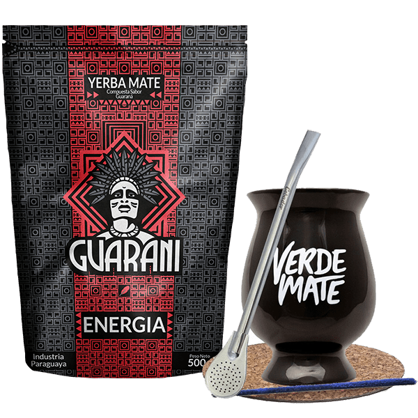 Yerba Mate Energia 0,5 kg Guarana szett