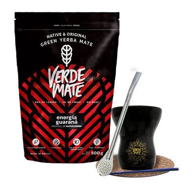 Starter szett Bombilla Mate Cup + mate tea Verde