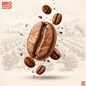 Bro Coffee Roastery – Szemes kávé Crema Tango 1 kg